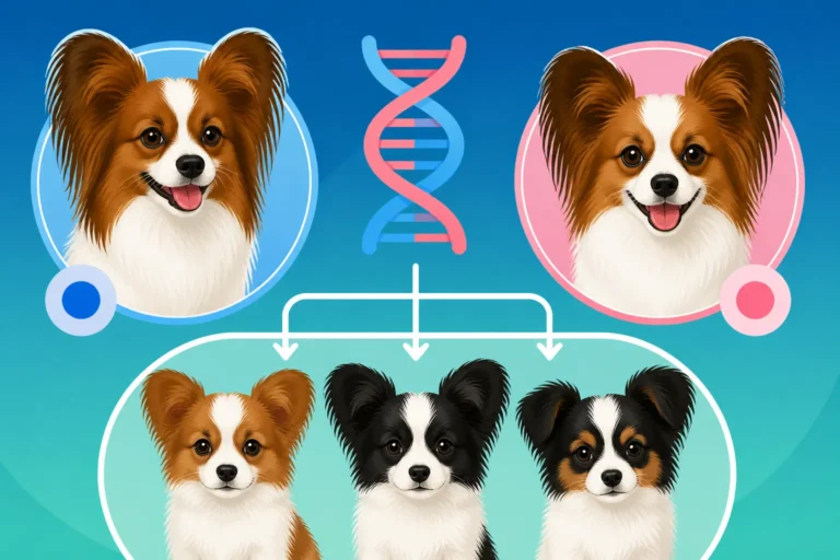 How PRA1 Is Inherited in Papillons