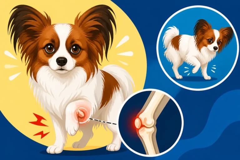 Signs a Papillon's Kneecap Slips