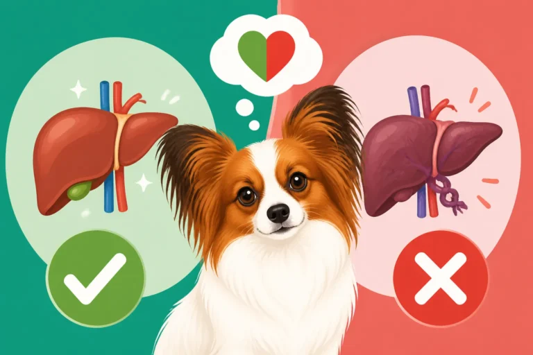 Whether a Papillon Gets a Liver Shunt