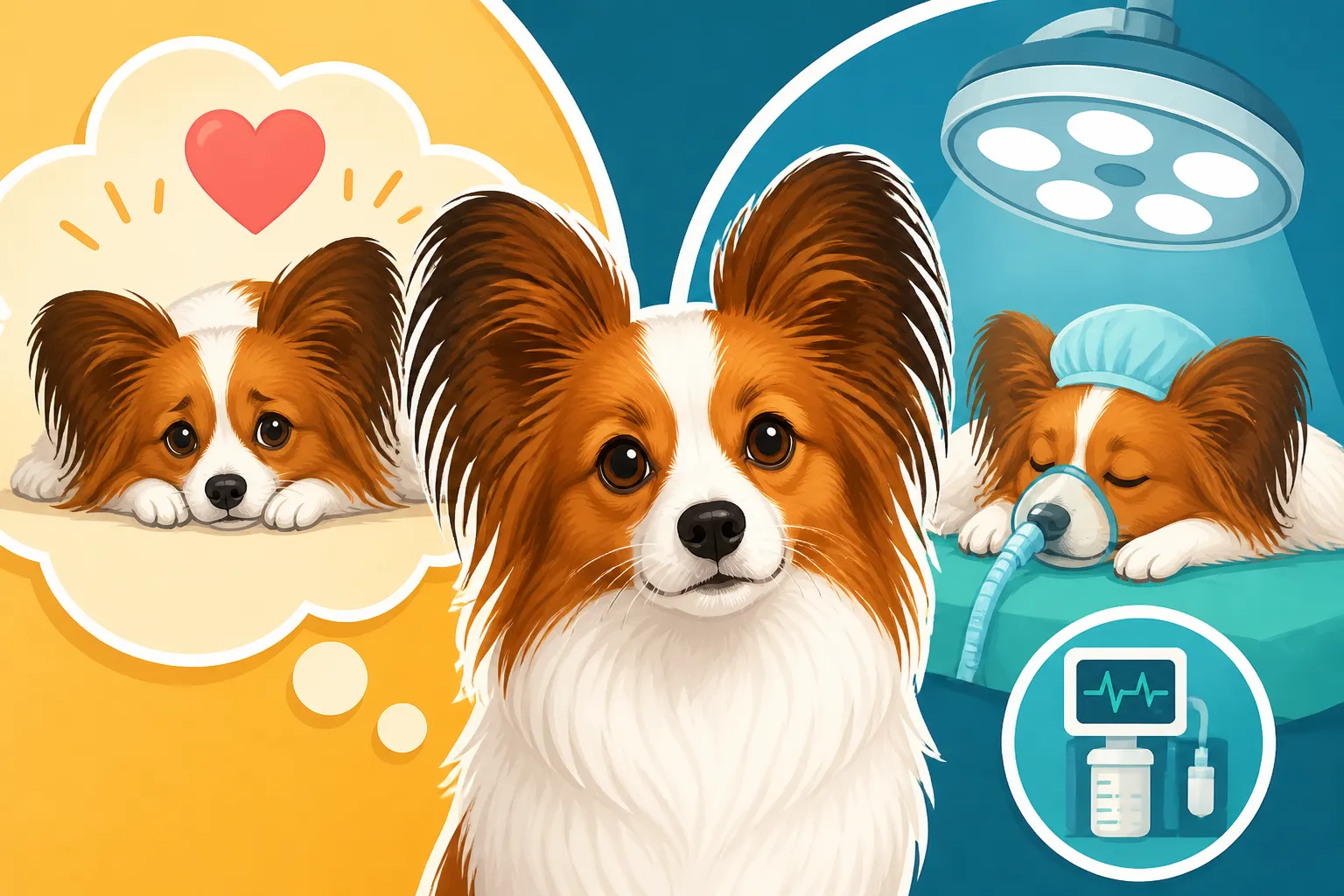 Whether a Papillon Is Sensitive to Anesthesia