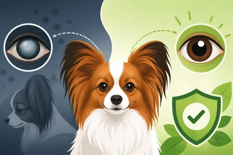 Whether a Papillon's PRA Can Be Slowed
