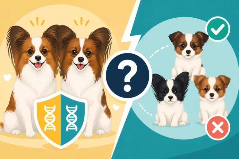 Whether Two Carrier Papillons Should Be Bred