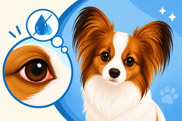 Whether a Papillon Gets Dry Eye