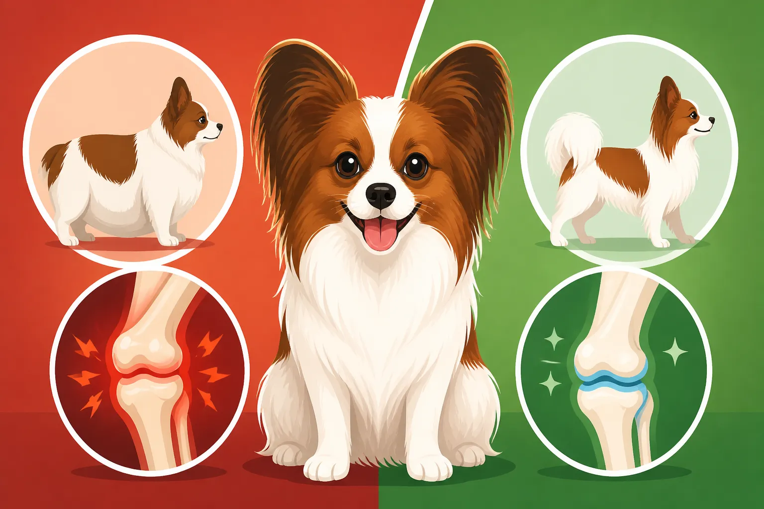 Whether Weight Affects a Papillon's Knees