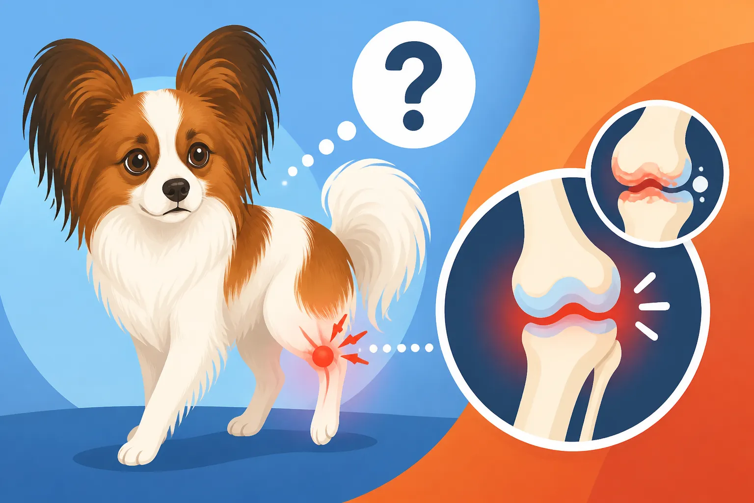 Whether a Papillon Gets Arthritis From a Slipping Knee