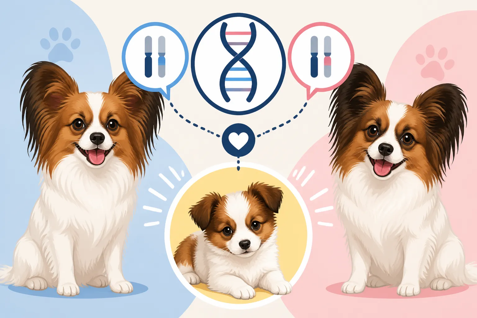 Whether Two Carrier Papillons Can Produce an Affected Puppy