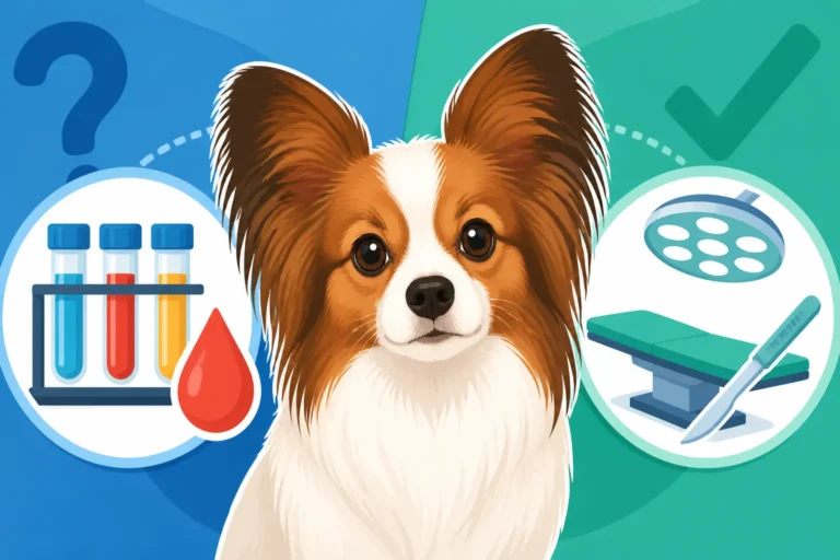 Whether a Papillon Needs a Clotting Panel Before Surgery