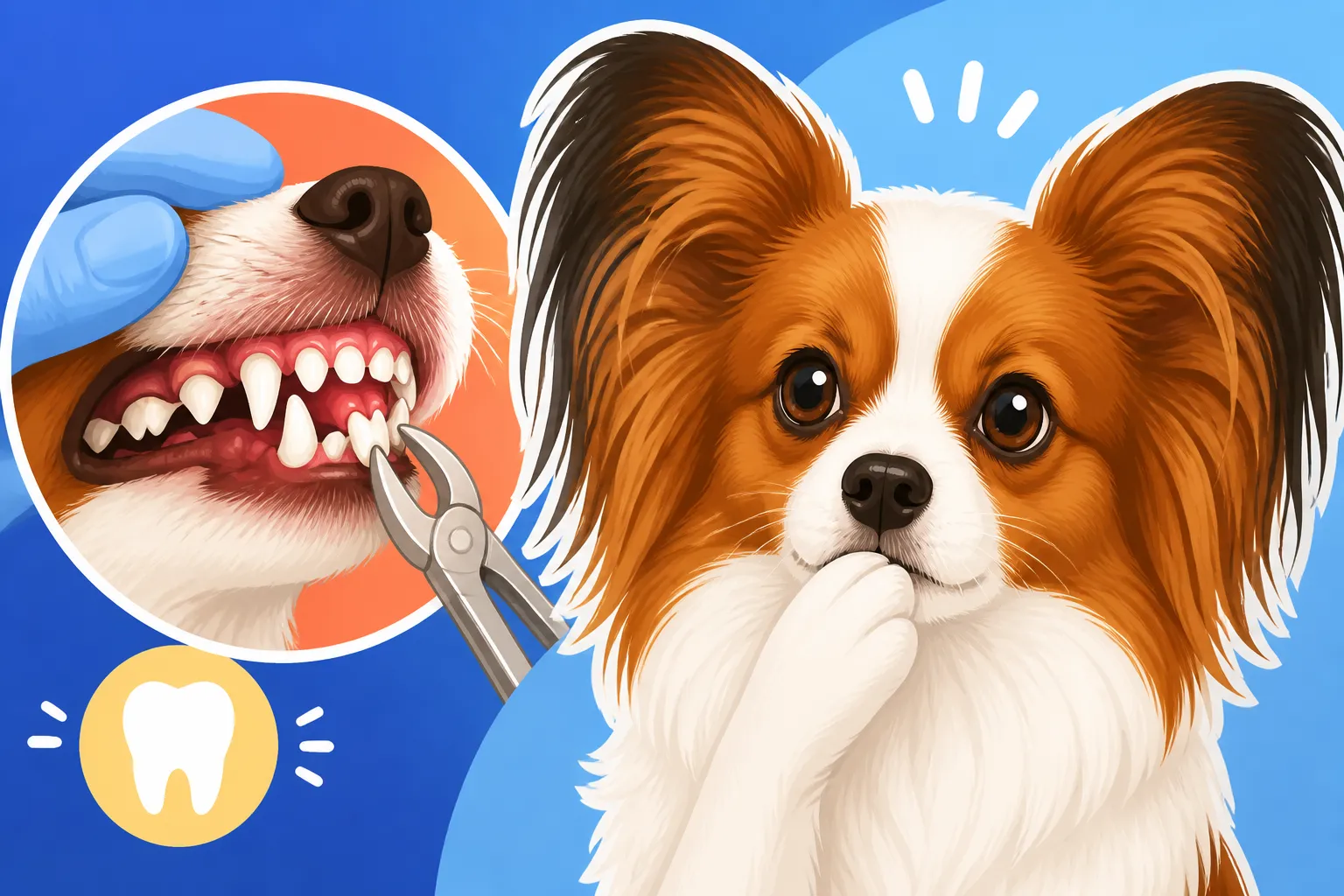 When a Papillon's Baby Teeth Must Be Pulled