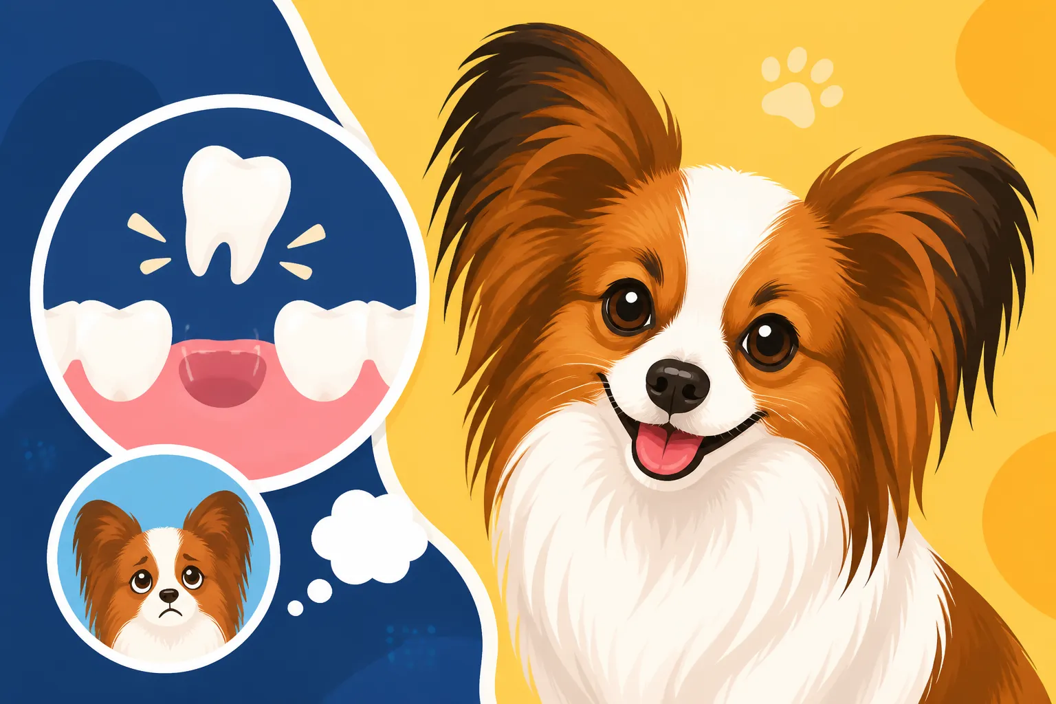 Whether a Papillon Loses Teeth Early