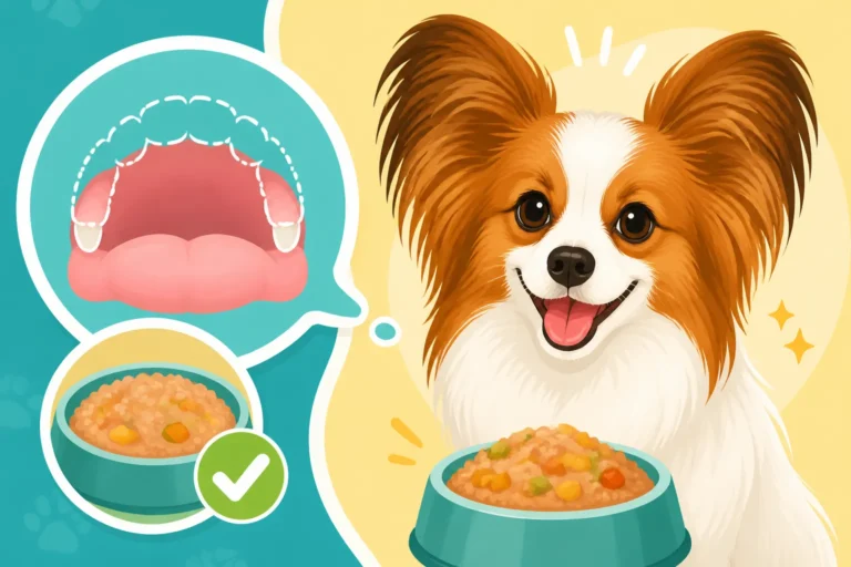 Whether a Papillon Eats Normally Without Teeth