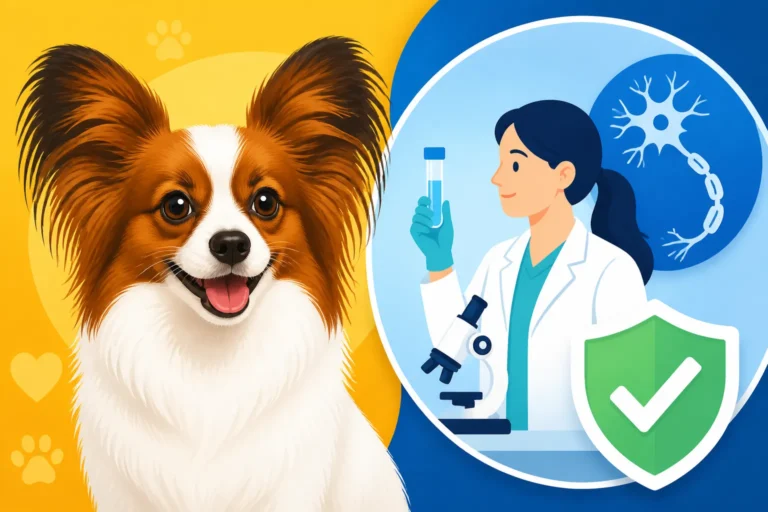 Whether a Papillon Breeder Tests for Neuroaxonal Dystrophy