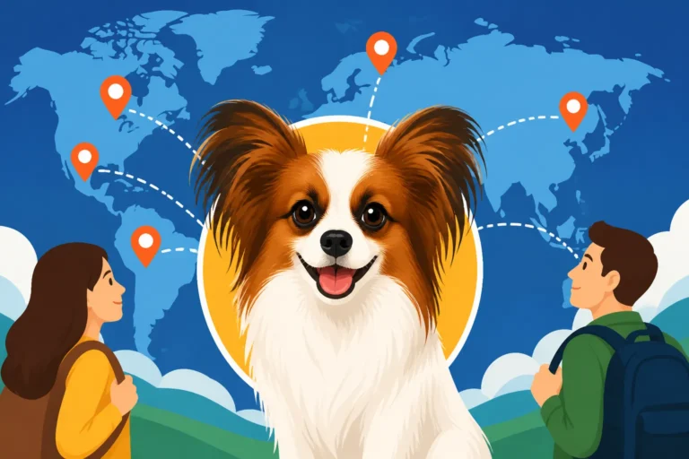 How Far Buyers Travel for a Papillon