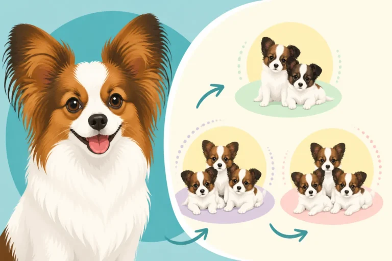 How Many Papillon Litters Are Bred a Year