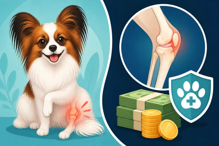 What a Grade Two Knee Costs to Repair on a Papillon