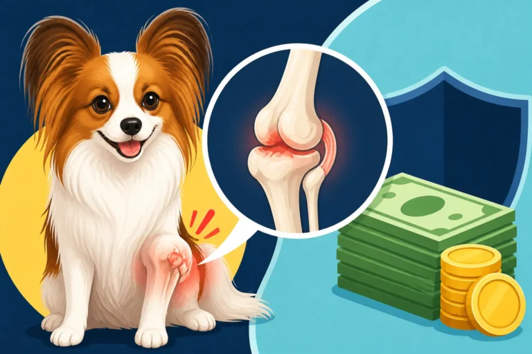 What a Grade Four Knee Costs to Repair on a Papillon