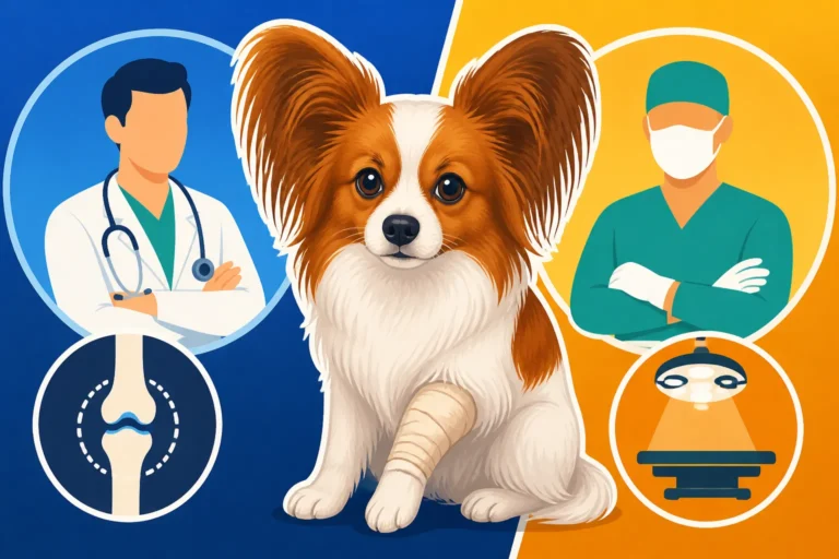 Whether a Papillon's Knee Surgery Needs a Specialist