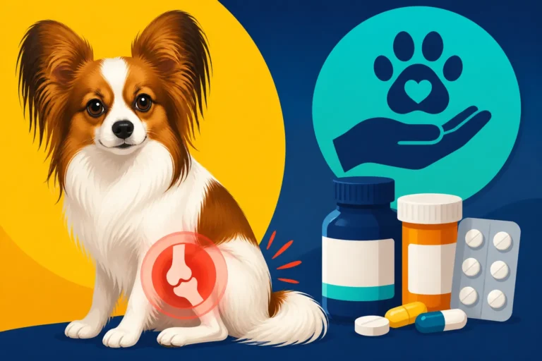 What Pain Medication Costs for a Papillon's Knees