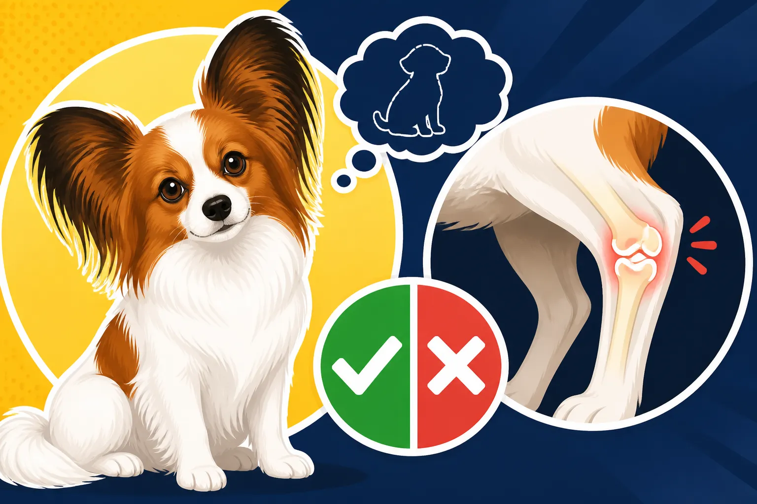Whether a Papillon's Knee Counts as Congenital