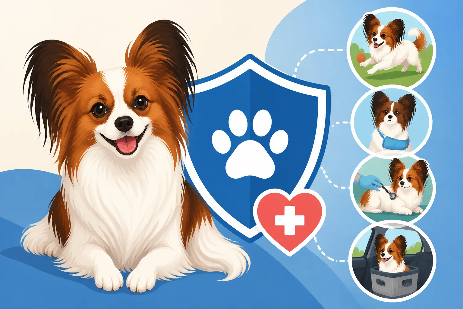 When a Papillon Should Be Insured