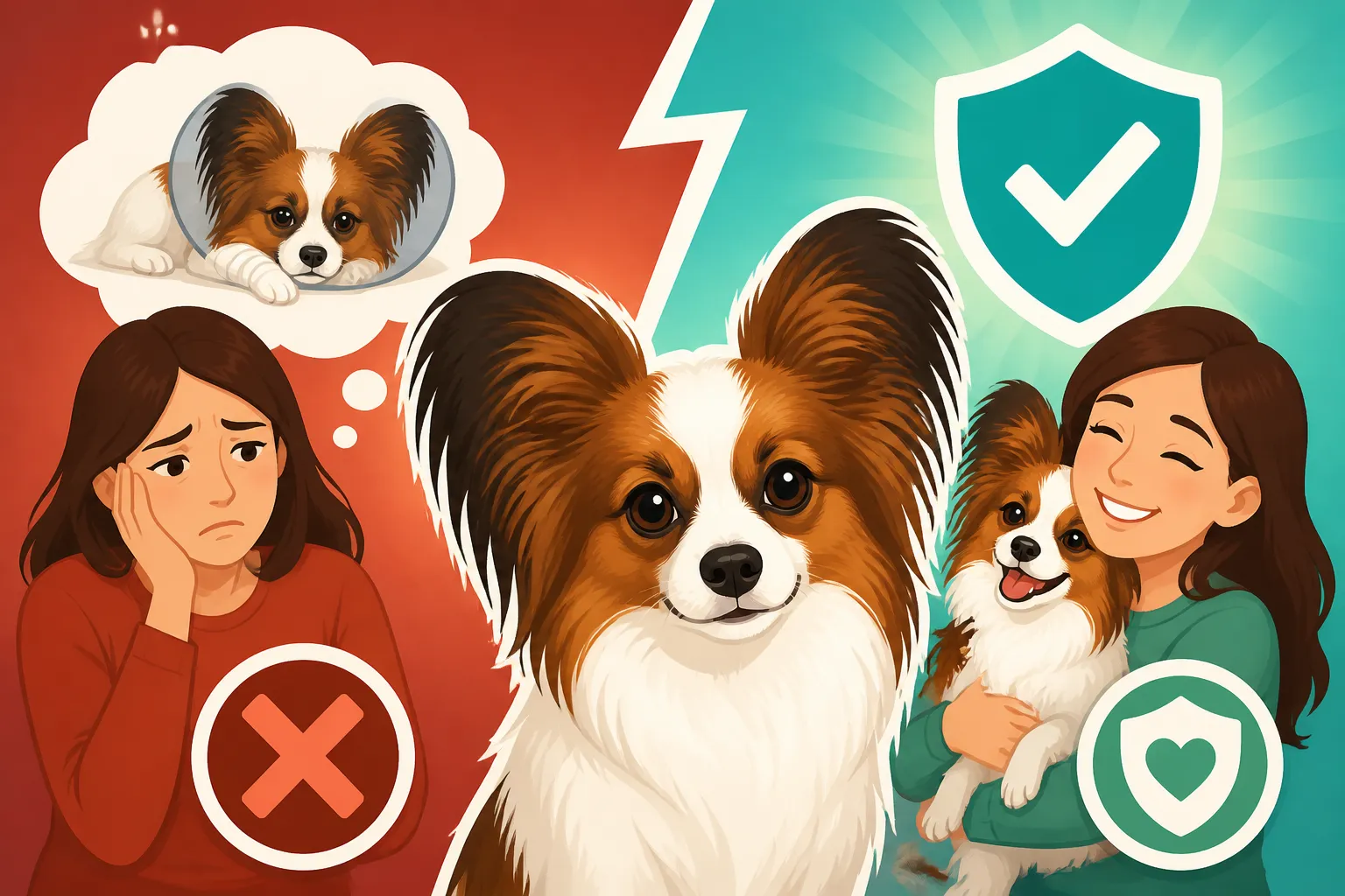 Whether Uninsured Papillon Owners Regret It
