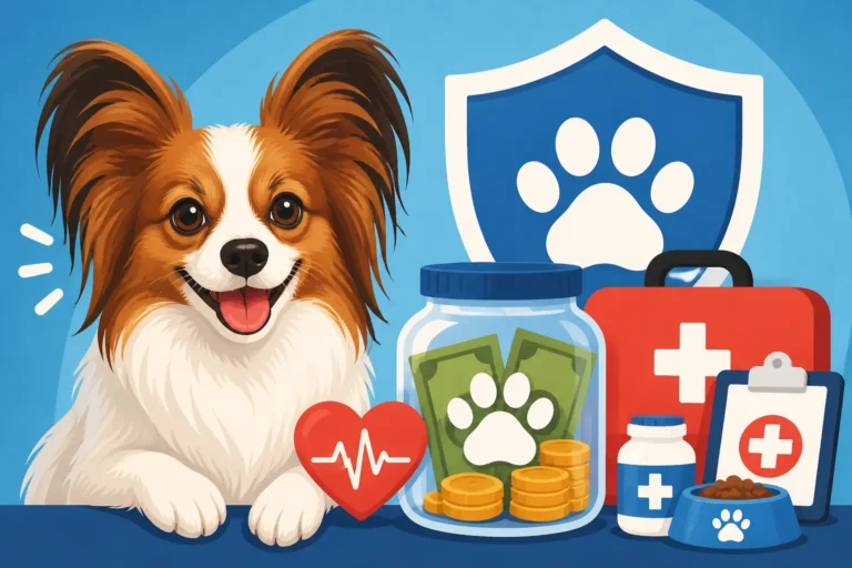 What a Papillon's Emergency Fund Should Hold