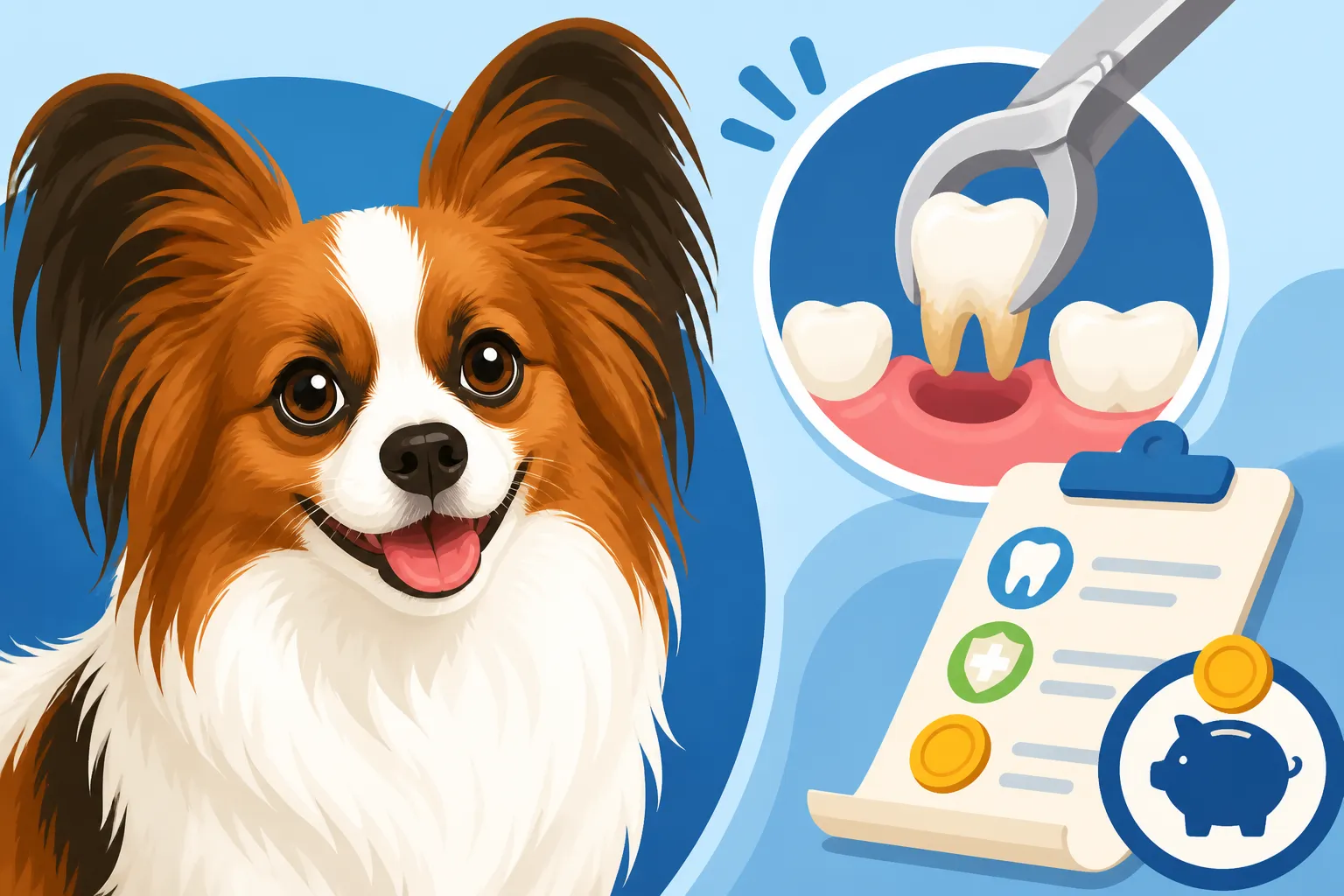 What Extractions Add to a Papillon's Dental Bill