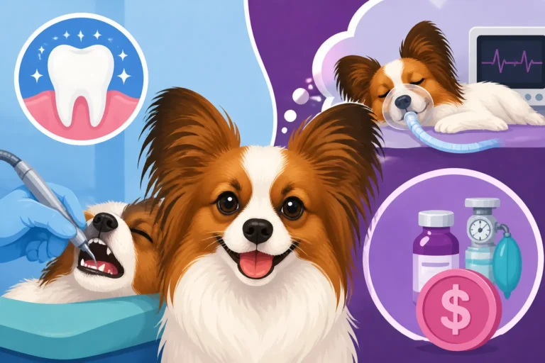 What Anesthesia Adds to a Papillon's Dental Bill