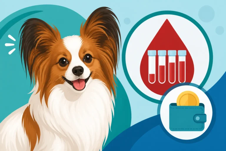 What a Papillon's Clotting Panel Costs