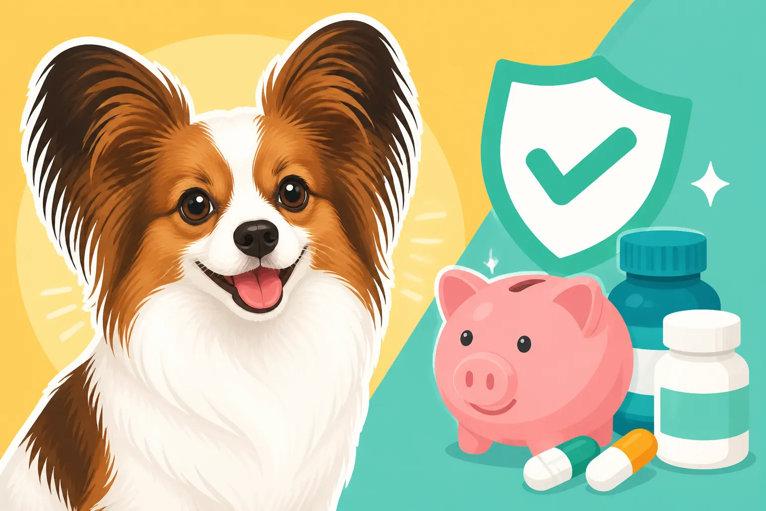 Why a Papillon's Medication Costs Almost Nothing