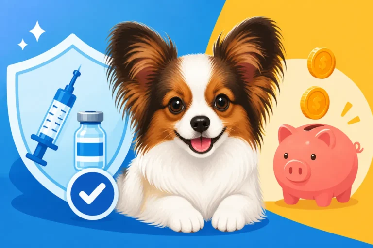 What Vaccinating a Papillon Puppy Costs