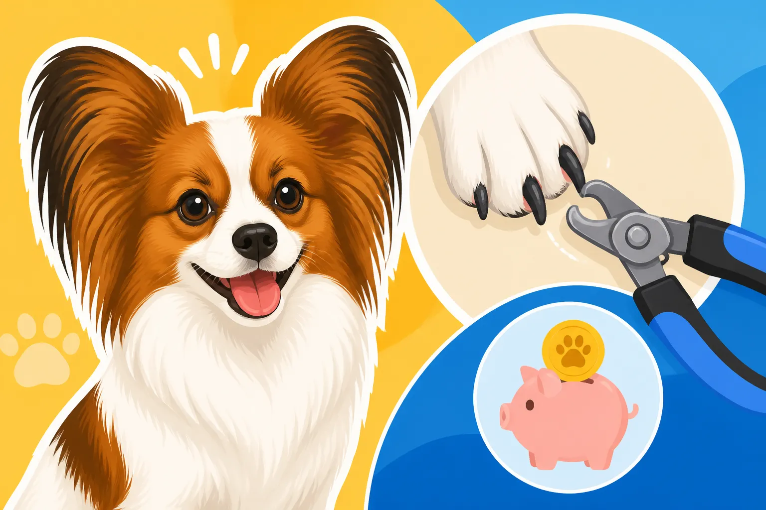 What a Papillon's Nail Trim Costs