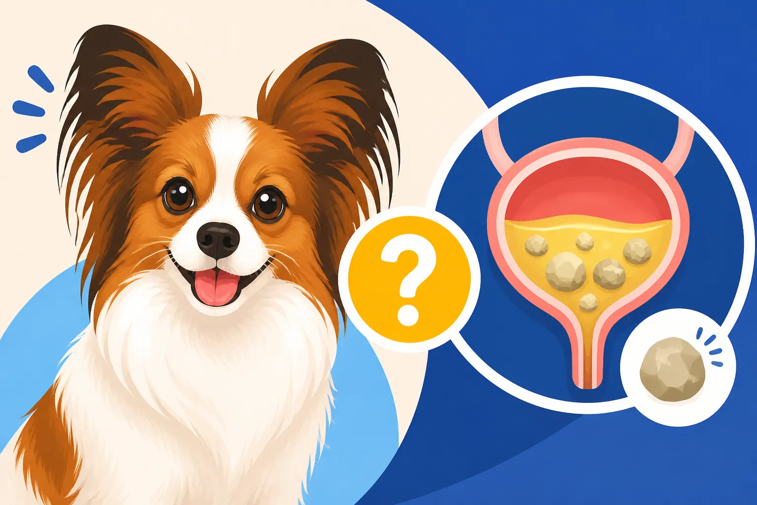 Whether a Papillon Gets Bladder Stones