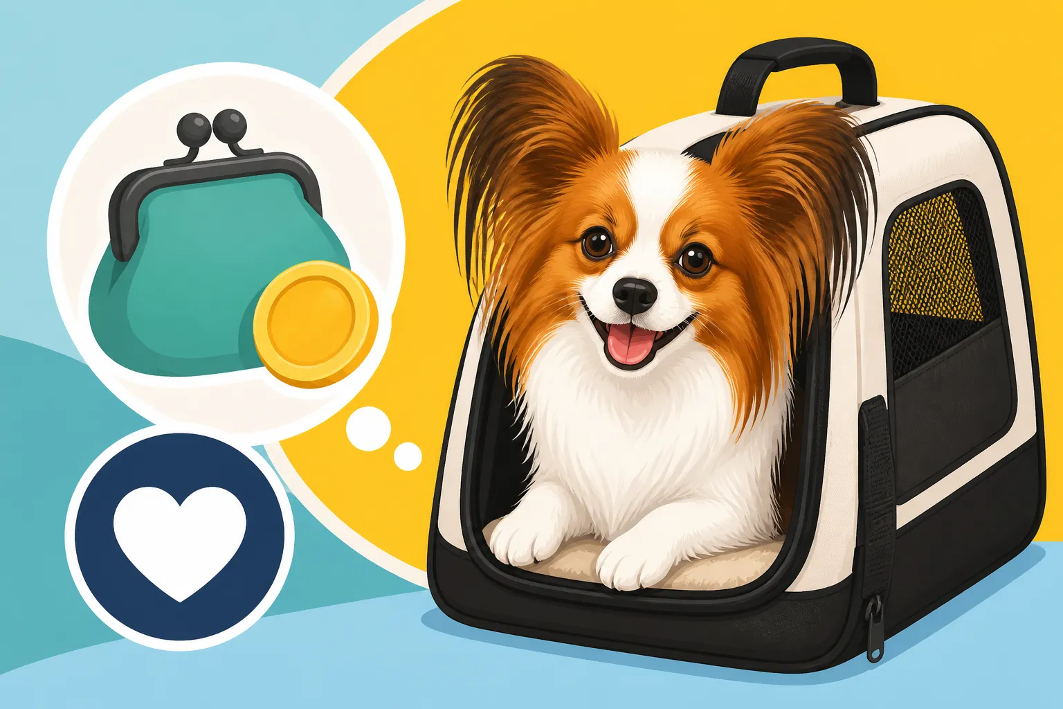 What a Carrier for a Papillon Costs