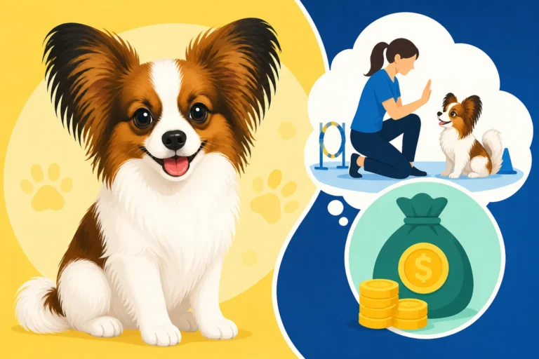 What Puppy Class Costs for a Papillon
