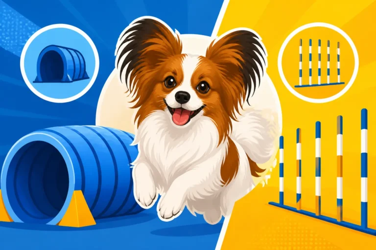 Whether a Papillon Owner Needs a Tunnel and Weaves