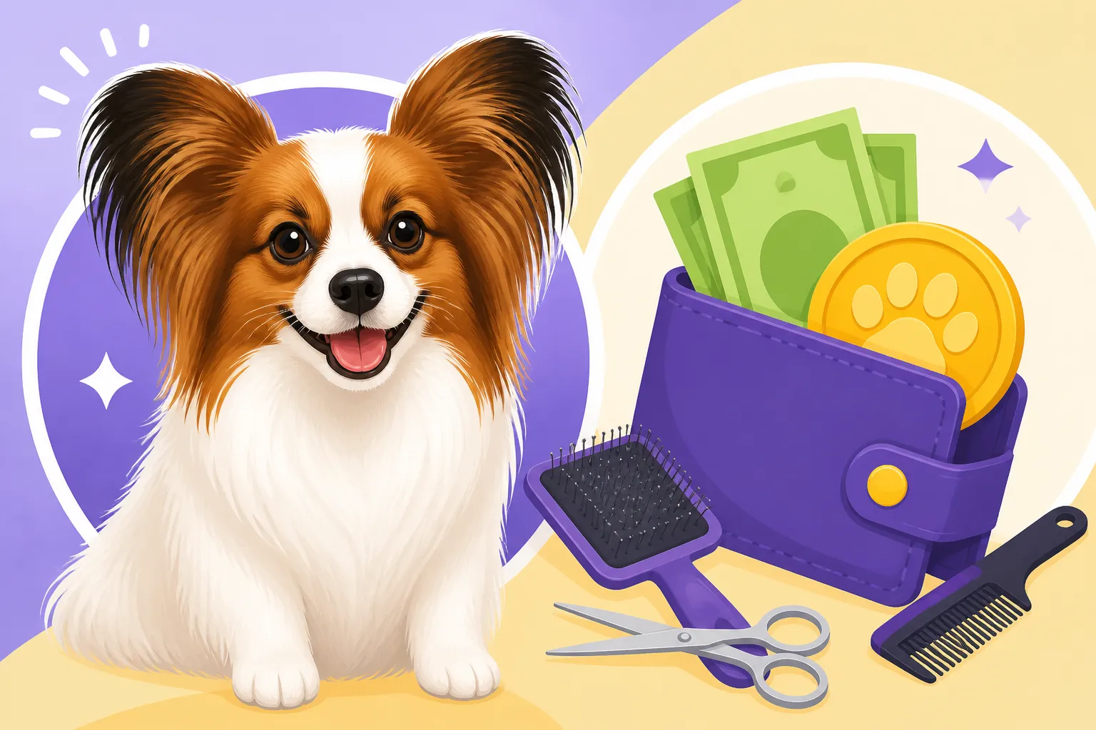 What a Papillon Groom Costs