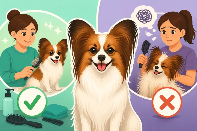Whether Grooming a Papillon at Home Is Realistic