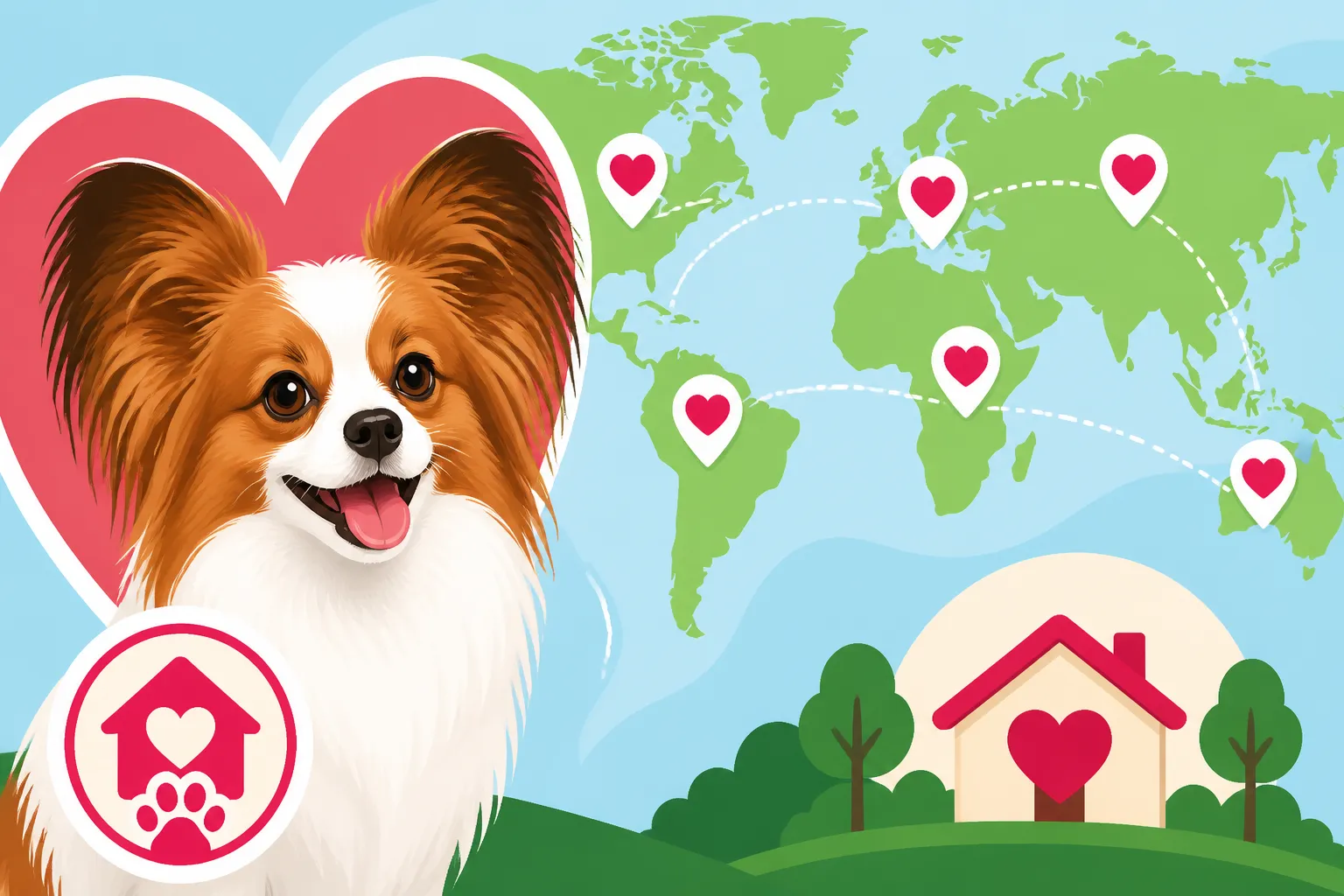 Where Papillon Rescues Operate
