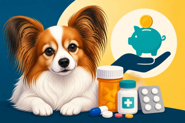 What an Aging Papillon's Medication Costs