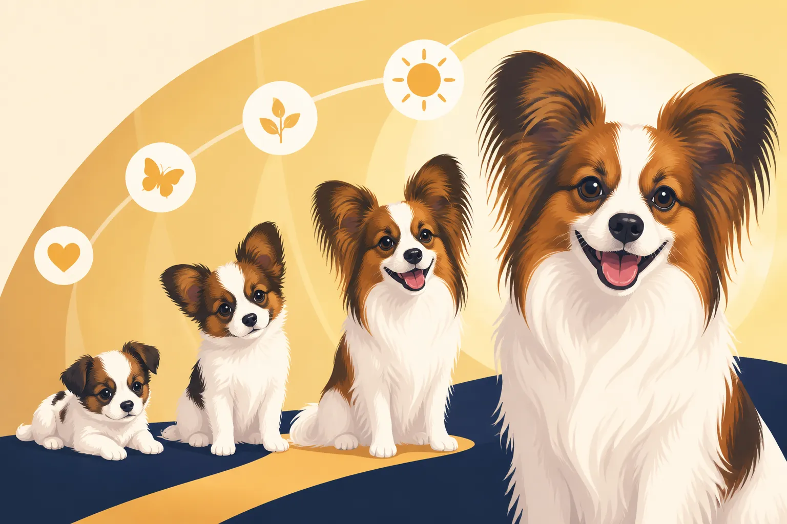 What Fifteen Years of a Papillon Adds Up To