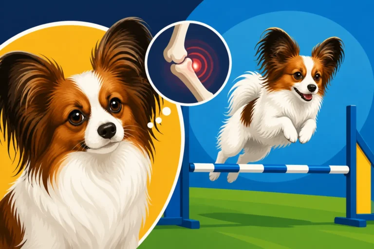 Whether a Papillon's Knees Limit Agility