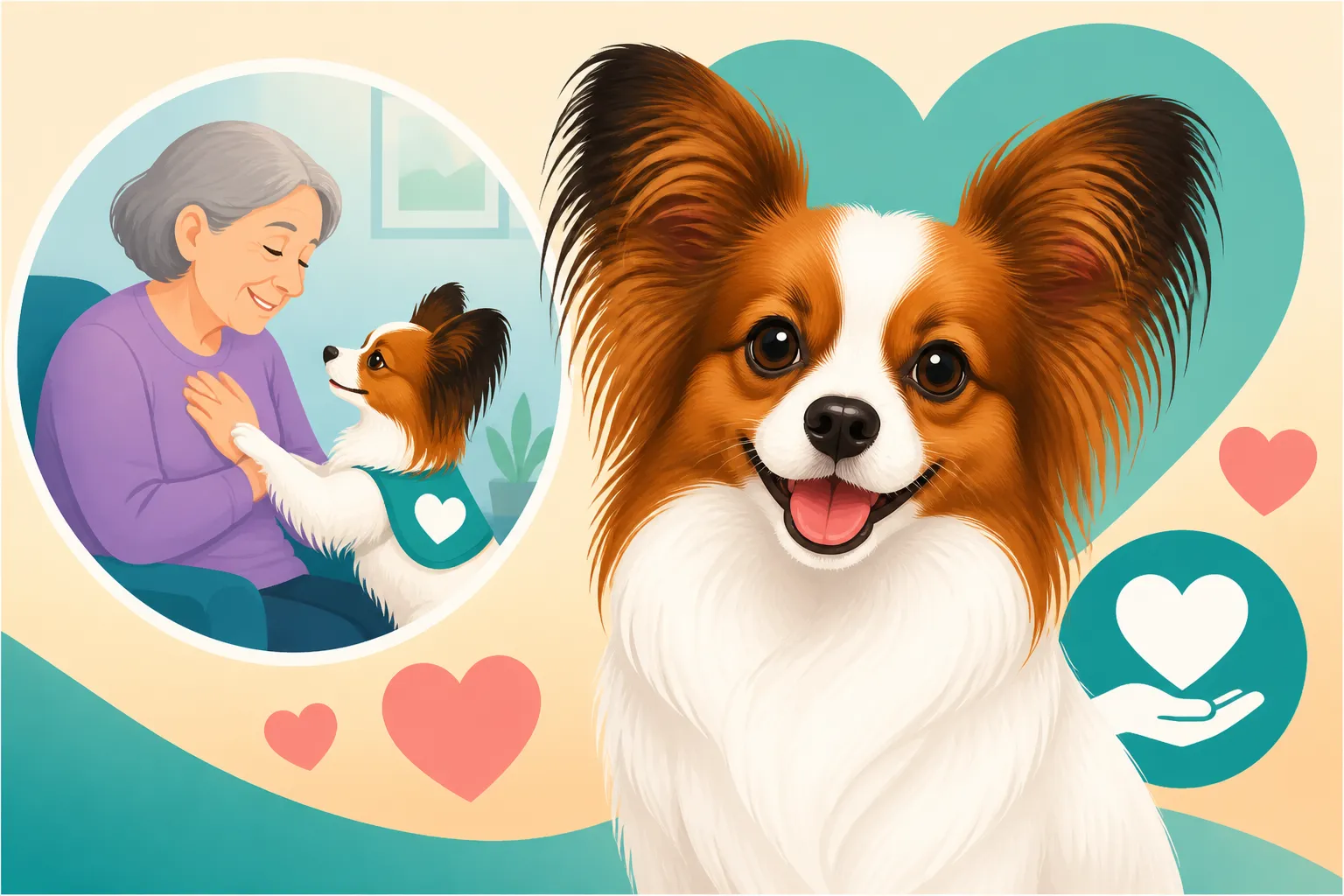 Whether a Papillon Makes a Therapy Dog