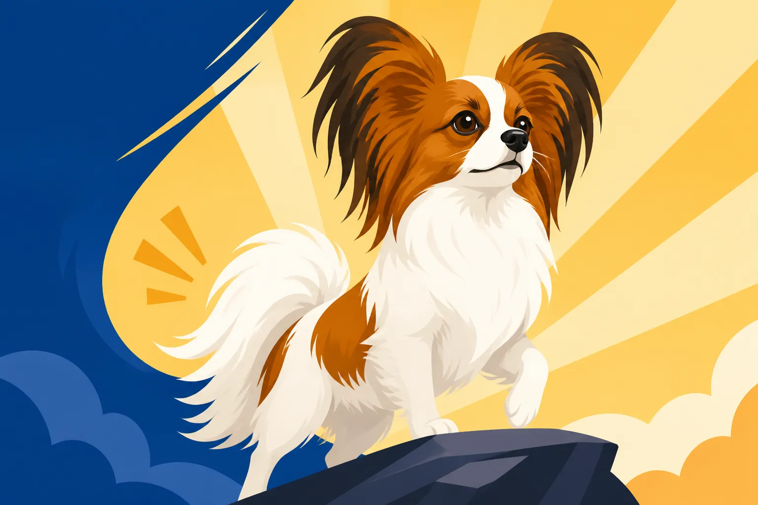 How Bold a Papillon Is
