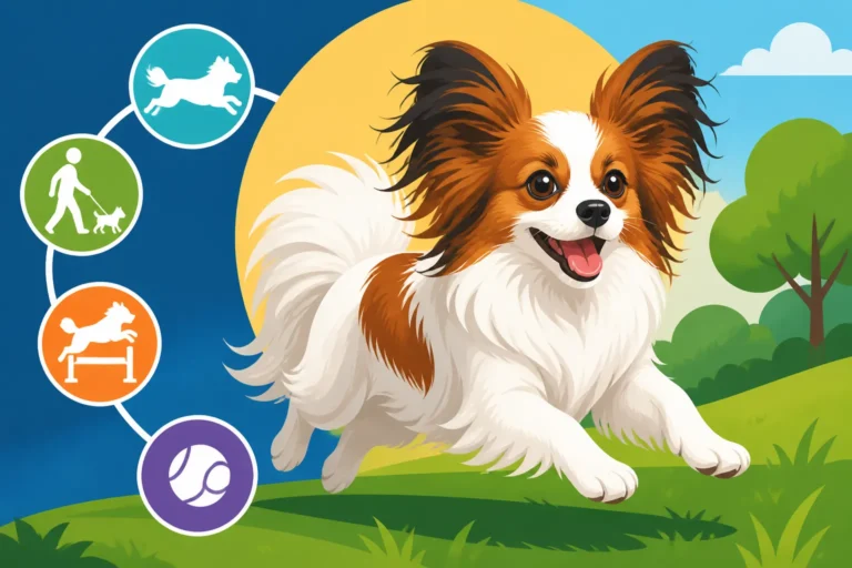 How Much Exercise a Papillon Needs