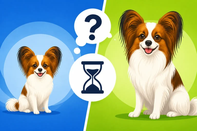 Whether a Smaller Papillon Lives Longer