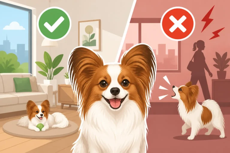 Whether a Papillon Suits an Apartment