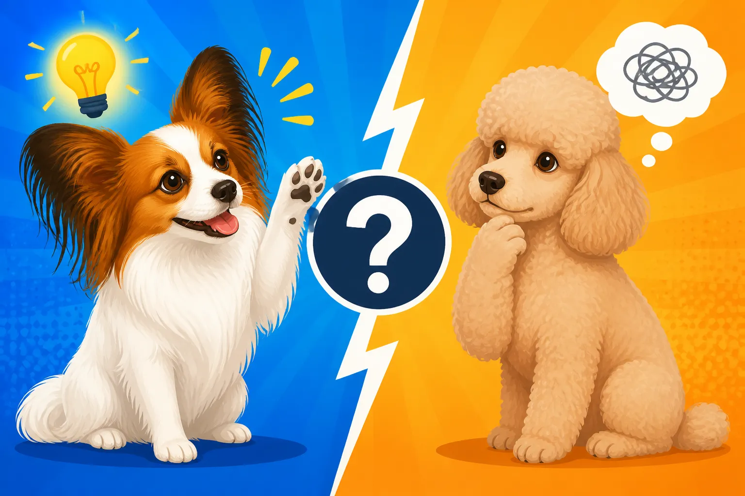 Whether a Papillon Learns Faster Than a Poodle