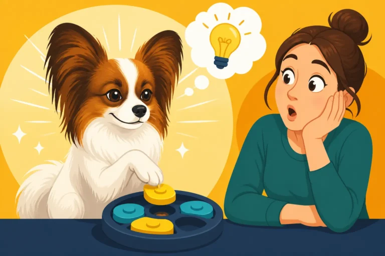 Whether a Papillon Outsmarts Its Owner