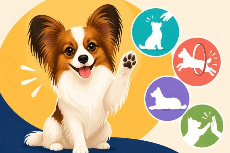 Which Tricks a Papillon Picks Up First