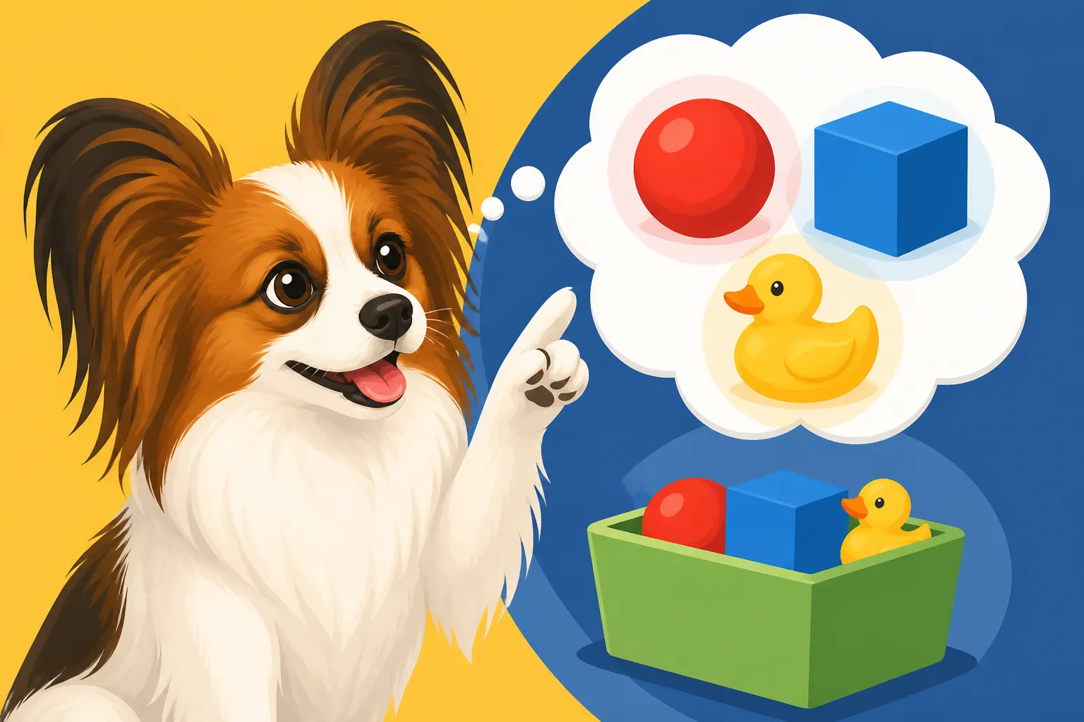 Whether a Papillon Can Learn Object Names